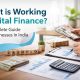 Working capital finance