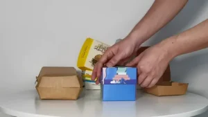 fast food boxes