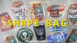 irregular shape Mylar bags