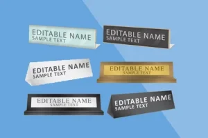 Name Plates Dubai