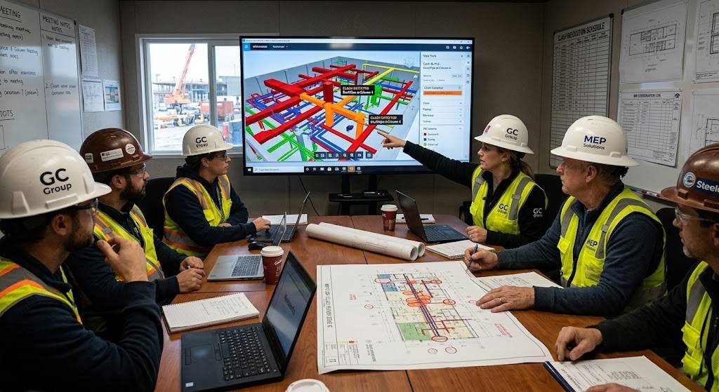 MEP prefabrication using BIM