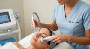 HydraFacial treatment