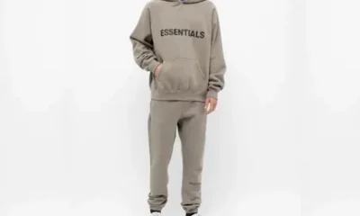 Dark Oatmeal Essentials Tracksuit