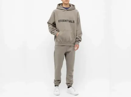Dark Oatmeal Essentials Tracksuit