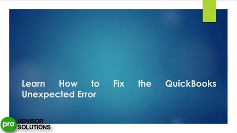 QuickBooks Error 101