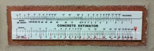Concrete Yardage