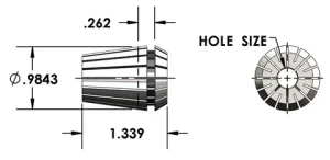 ER 25 Collet