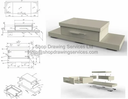Millwork Shop Drawings