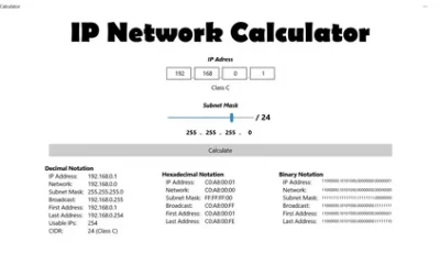 Subnet Calculator