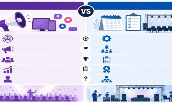 event marketing vs event management