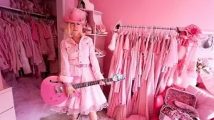Pink Palm Puff Clothing