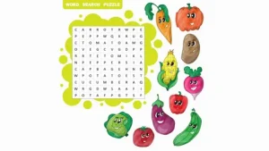 Vegetable Word Search