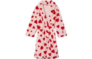 White Dress with Red Hearts
