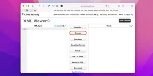 XML Formatter & Minifier